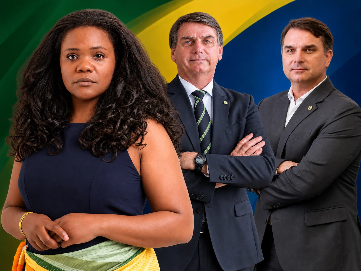 Sandra Petitto com lideranças do PL